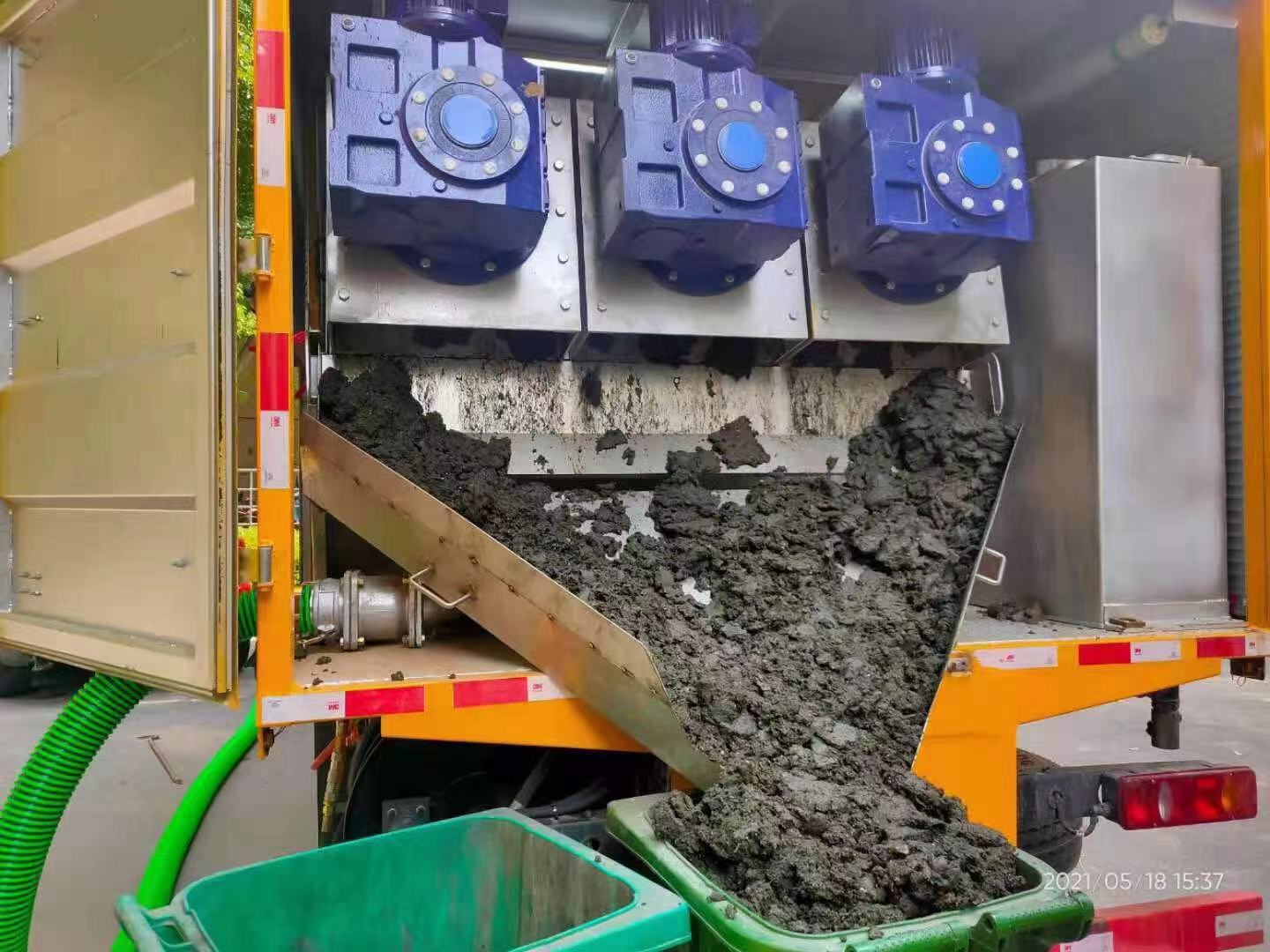 浔阳化粪池清掏城市维护站-泥浆净化干湿分离处理